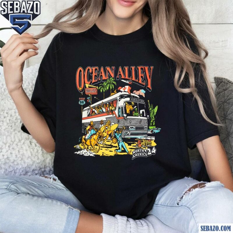 Retro Ocean Alley North America 2024 Tour Shirt t-shirt