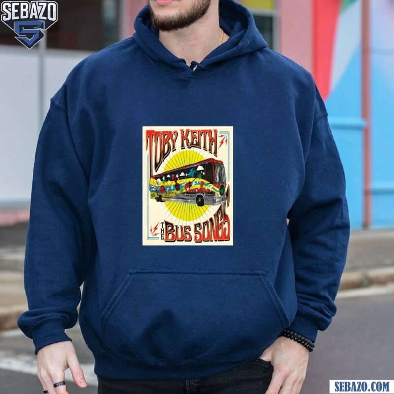 Retro Toby Keith The Bus Songs Shirt hoodie