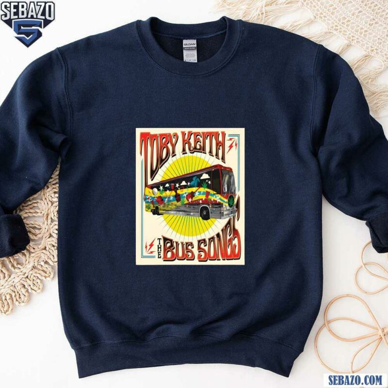 Retro Toby Keith The Bus Songs Shirt sweatshirt