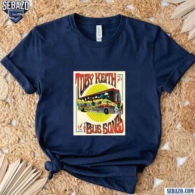 Retro Toby Keith The Bus Songs Shirt t-shirt