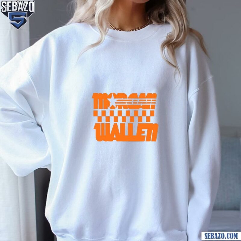 Retro Vintage Morgan Wallen Checkerboard Country Music Shirt sweatshirt