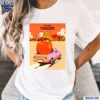 Retro Vintage Ocean Alley Tangerine Shirt t-shirt