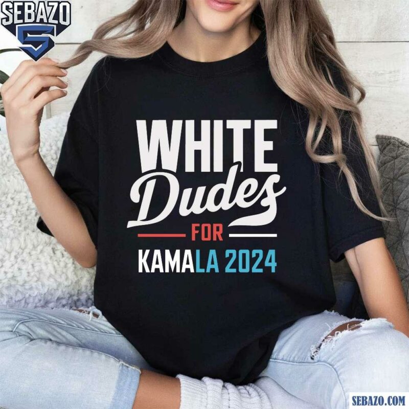 Retro White Dudes For Kamala Harris 2024 Shirt t-shirt