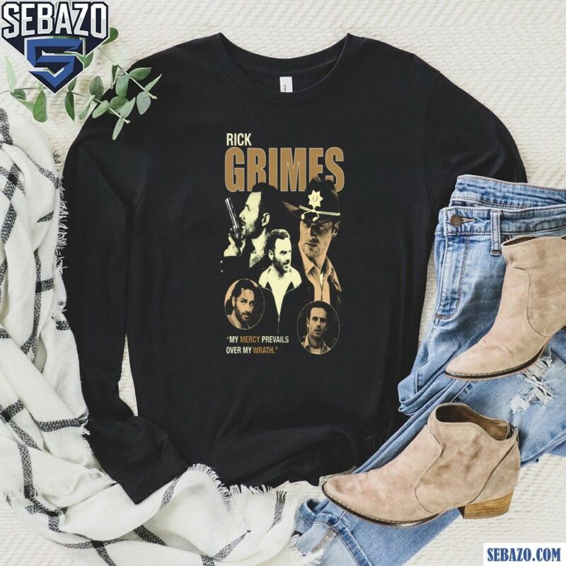 Rick Grimes The Walking Dead Actor Shirt long sleeved