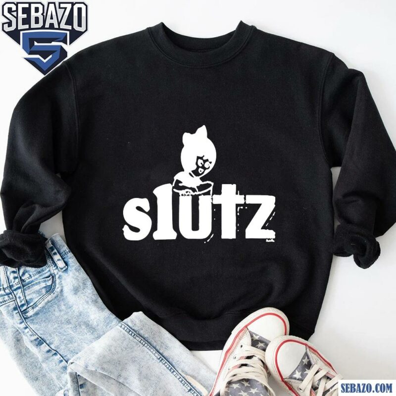 Rihanna Slutz Utz Logo Parody Shirt sweatshirt