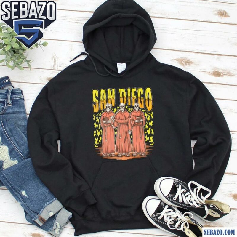 San Diego Baseball Padres Skeleton Shirt hoodie