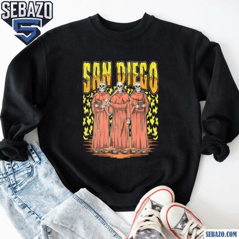 San Diego Baseball Padres Skeleton Shirt sweatshirt