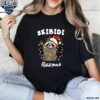 Skibidi Rizzmas Funny Christmas Raccoon Shirt t-shirt