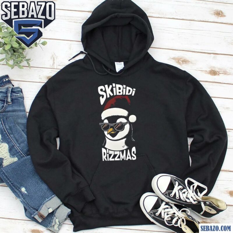 Skibidi Rizzmas Gen Alpha Slang Christmas Penguin Shirt hoodie