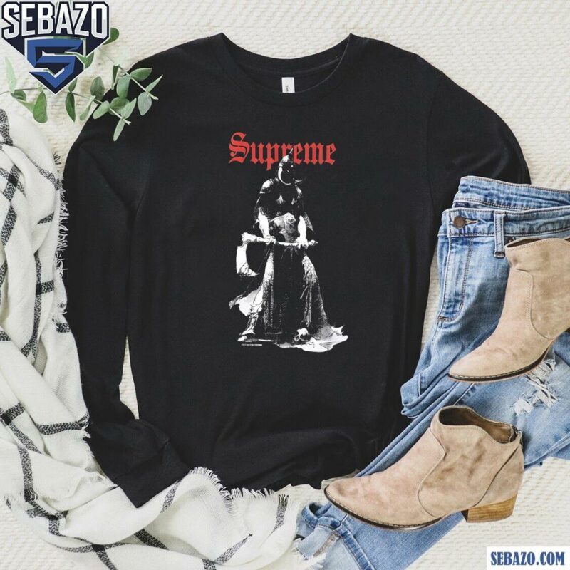 Supreme X Frank Frazetta Shirt long sleeved