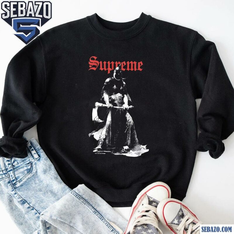 Supreme X Frank Frazetta Shirt sweatshirt