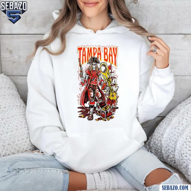 Tampa Bay Football Skeleton Buccaneers Shirt hoodie