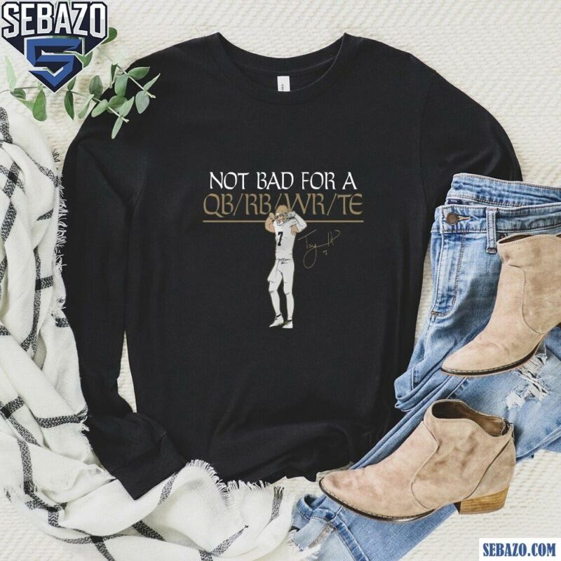 Taysom Hill New Orleans Saints Flex Qb Shirt long sleeved