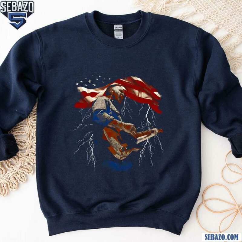 The Great American Zach Bryan Guitar Shirt sweatshirt