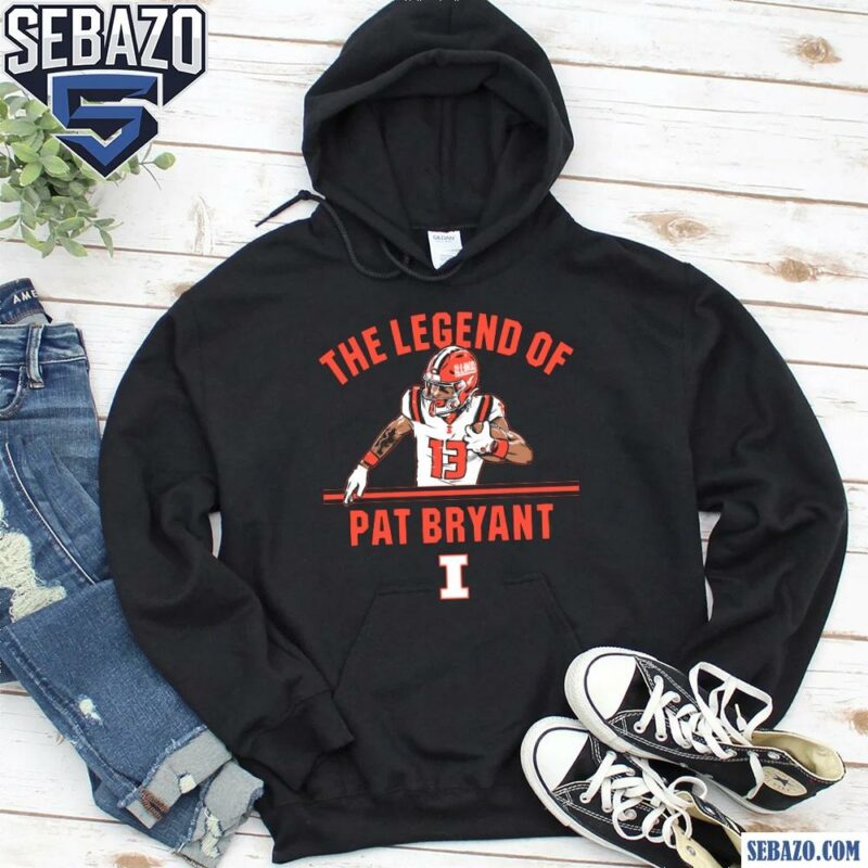 The Legend Of Pat Bryant Illinois Football Shirt hoodie