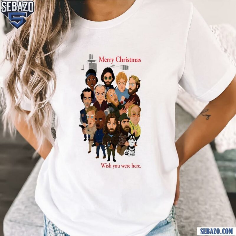 The Thing Crew From Our Family To Yours Merry Christmas Shirt t-shirt