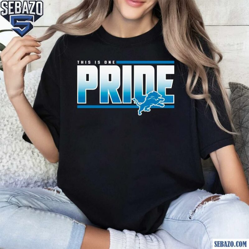 This Is One Pride Detroit Lions Logo Shirt t-shirt