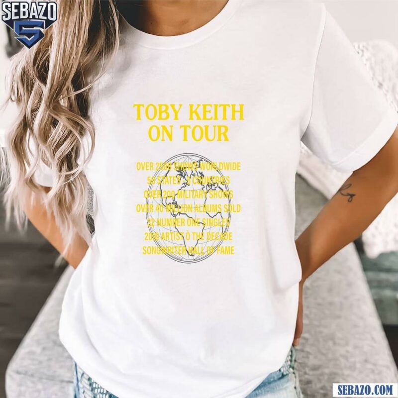 Toby Keith Money Tour Country Music Tour Shirt t-shirt