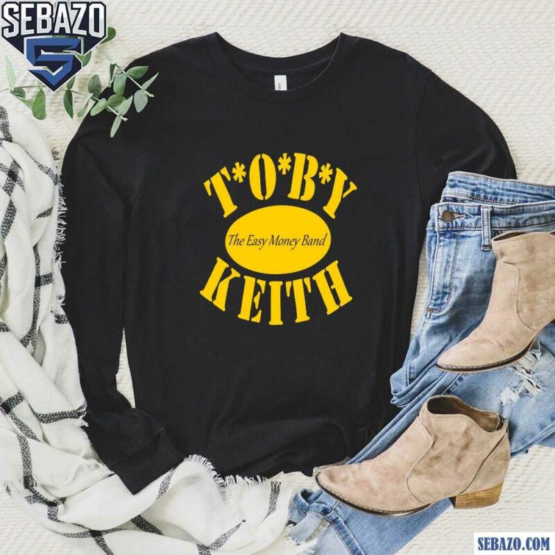 Toby Keith The Easy Money Band Shirt long sleeved