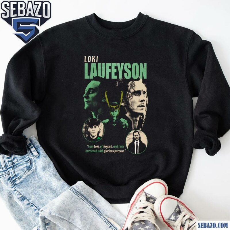 Tom Hiddleston Loki Laufeyson God Of Mischief Shirt sweatshirt