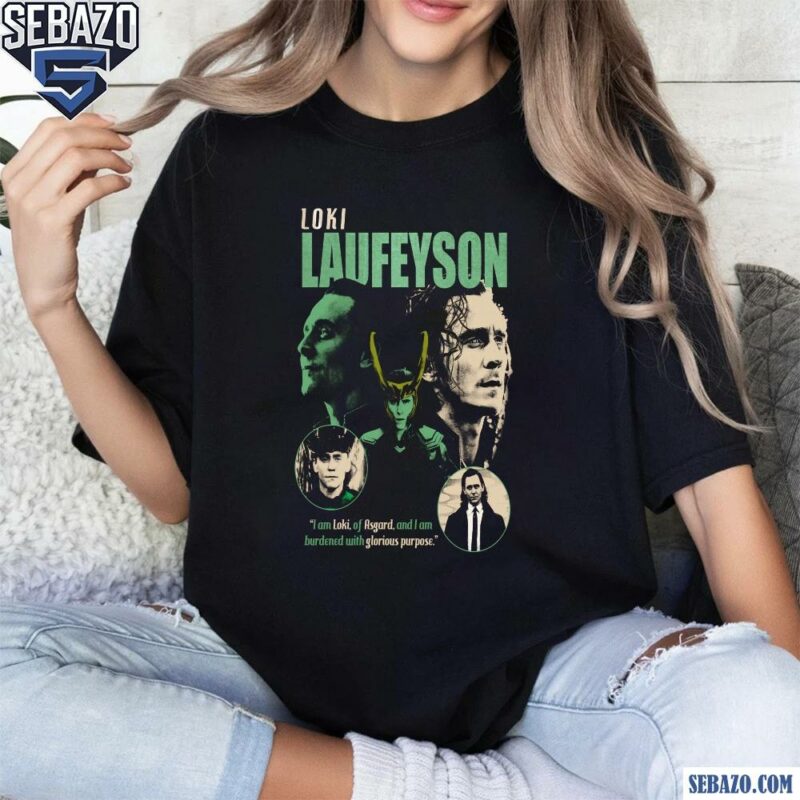 Tom Hiddleston Loki Laufeyson God Of Mischief Shirt t-shirt