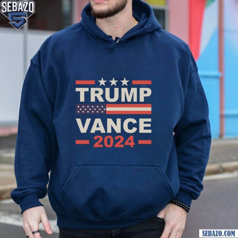 Trump Vance Election 2024 American Flag Shirt hoodie