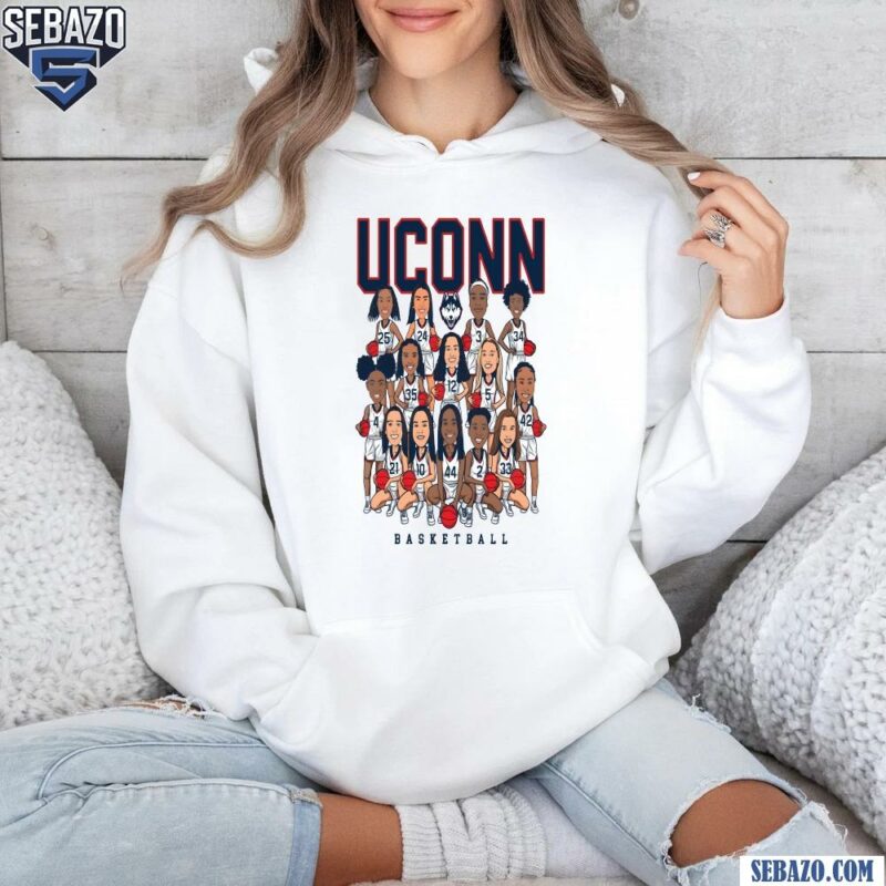 Uconn Huskies Womens Basketball Players Chibi Shirt hoodie