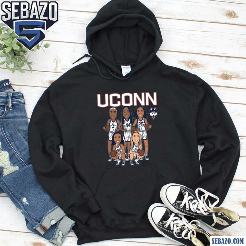 Uconn Huskies Womens Basketball Starting 5 Shirt hoodie