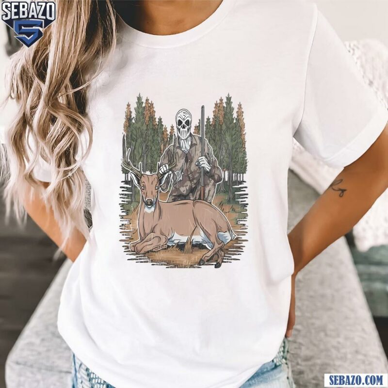 Vintage Deer Hunting Skeleton Hunter Shirt t-shirt