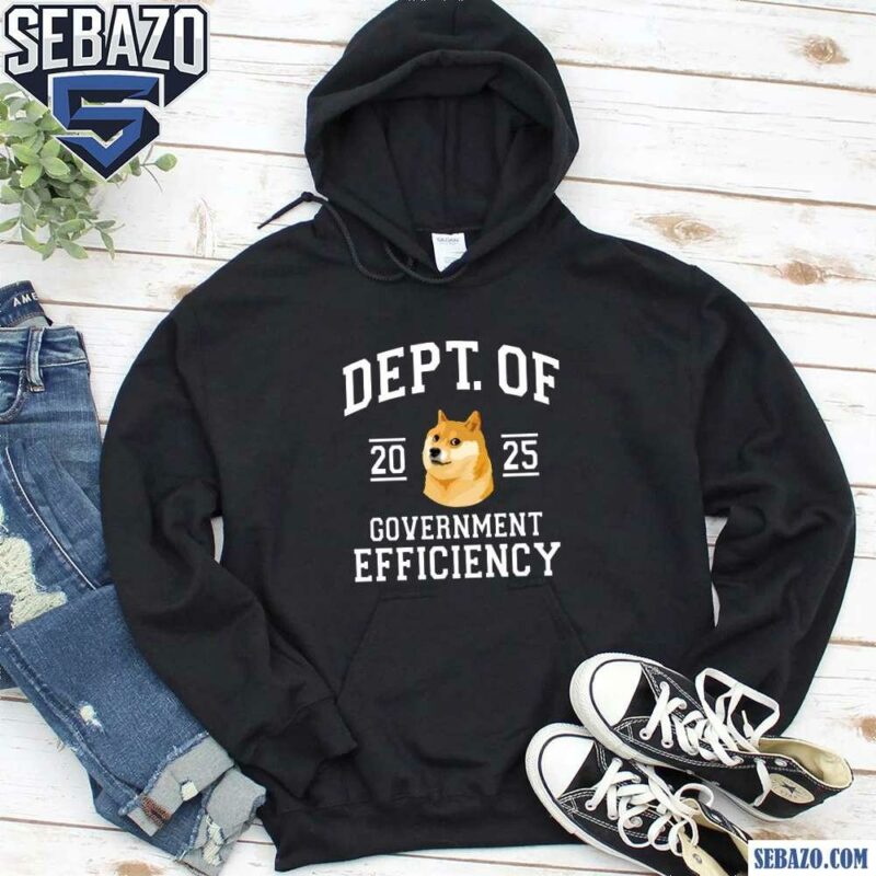 Vintage Dept Of Government Efficiency Doge 2024 Shirt hoodie