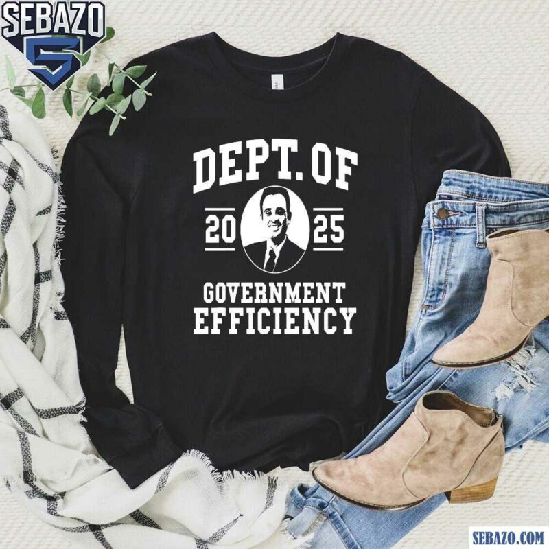 Vintage Dept Of Government Efficiency Vivek Ramaswamy 2025 long sleeved