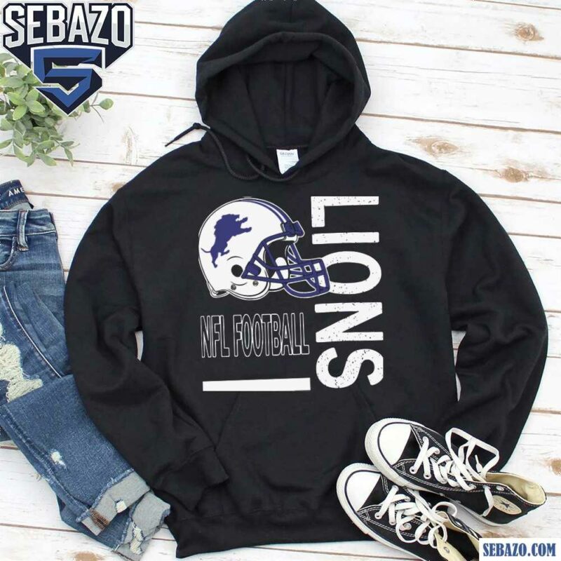 Vintage Detroit Lions Helmet Football Logo Shirt hoodie