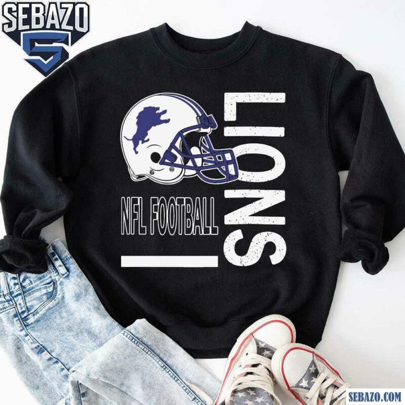 Vintage Detroit Lions Helmet Football Logo Shirt sweatshirt