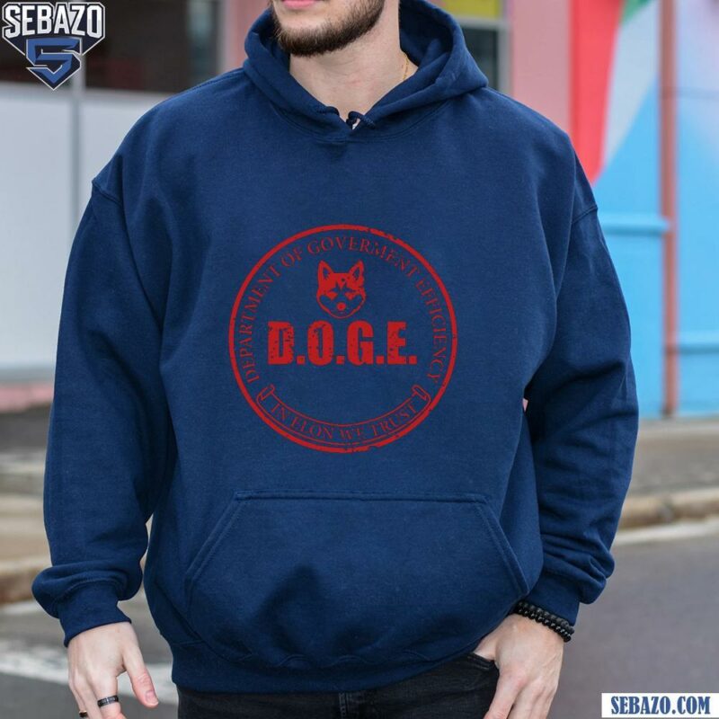 Vintage Doge In Elon We Trust Shirt hoodie