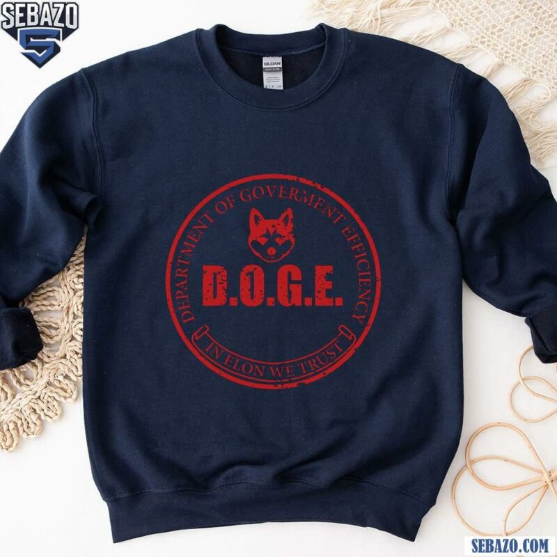 Vintage Doge In Elon We Trust Shirt sweatshirt