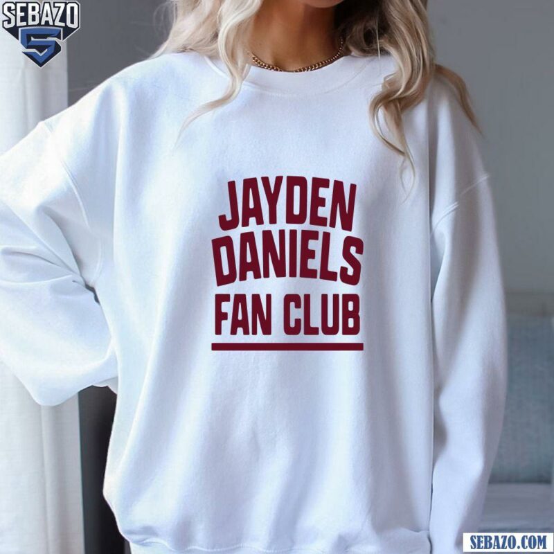 Vintage Jayden Daniels Fan Club Shirt sweatshirt