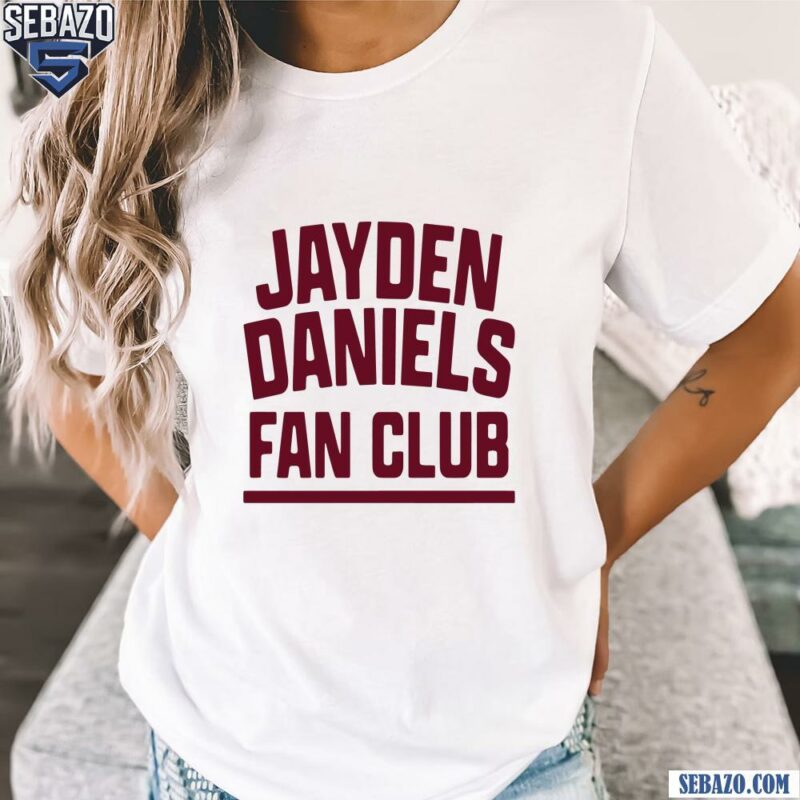 Vintage Jayden Daniels Fan Club Shirt t-shirt