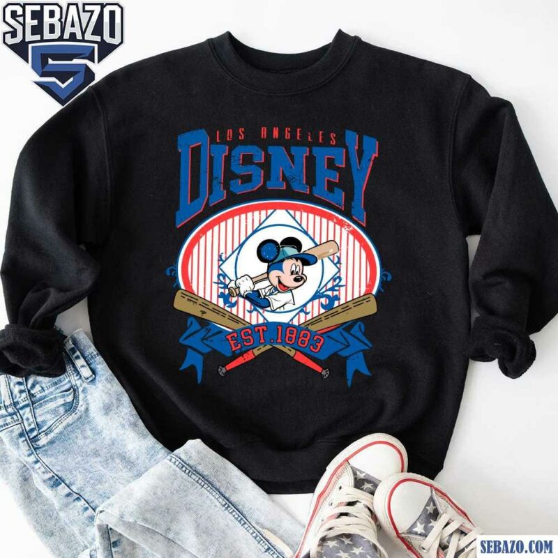 Vintage Los Angeles Dodgers Mickey Mouse Baseball Shirt sweatshirt