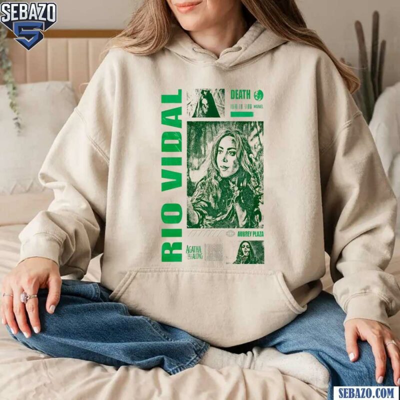 Vintage Rio Vidal Death Aubrey Plaza Green Witch Shirt hoodie