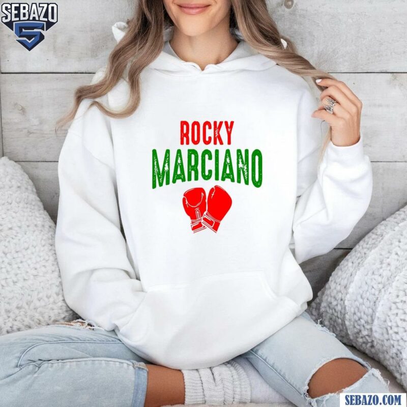 Vintage Rocky Marciano Boxing Gloves Shirt hoodie