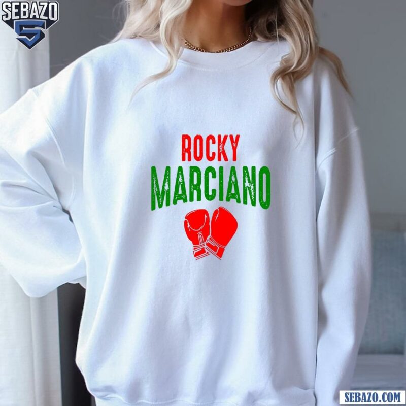 Vintage Rocky Marciano Boxing Gloves Shirt sweatshirt