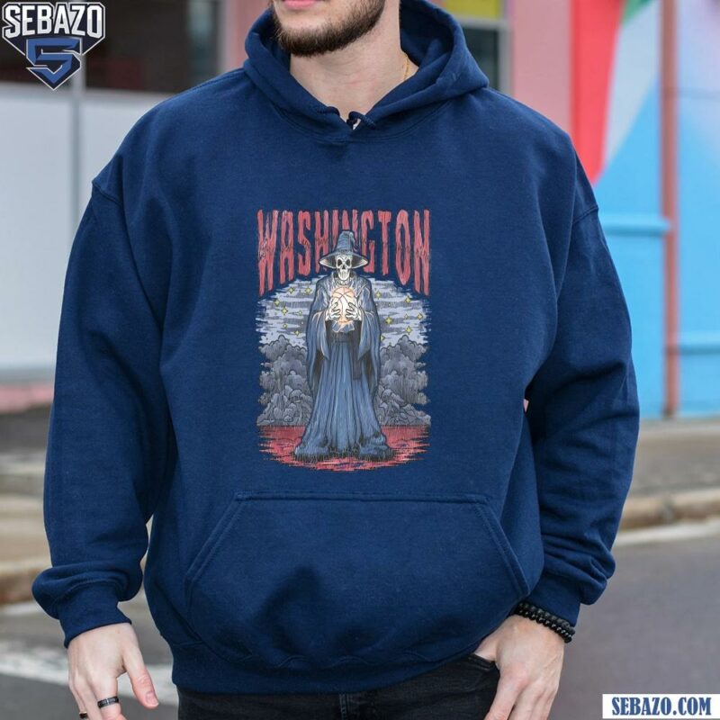 Washignton Basketball Skeleton Wizards Shirt hoodie