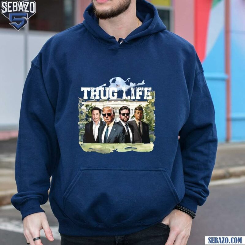 White House Trump Vance Thug Life Shirt hoodie