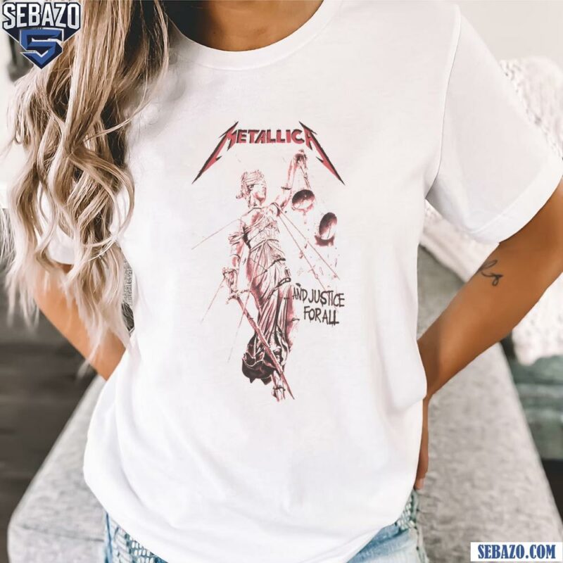 Womens And Justice For All Metallica Shirt t-shirt