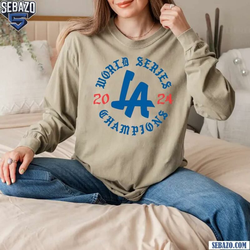 World Series Champions 2024 LA Dodgers Shirt long sleeved