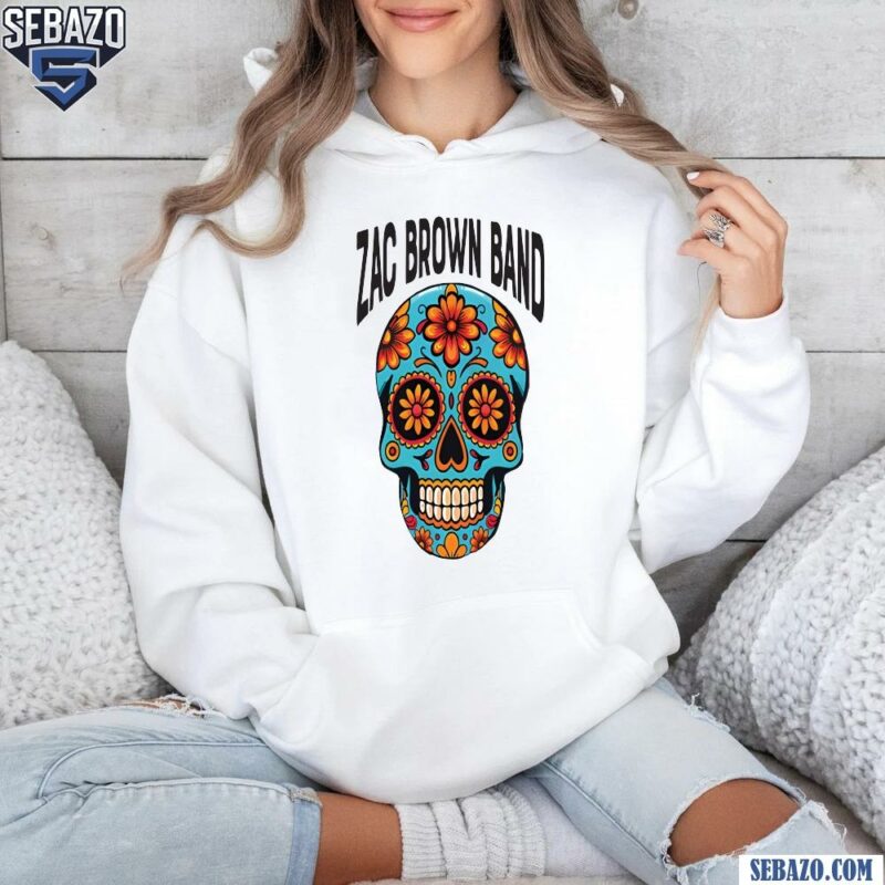 Zac Brown Band Sugar Skull Shirt hoodie