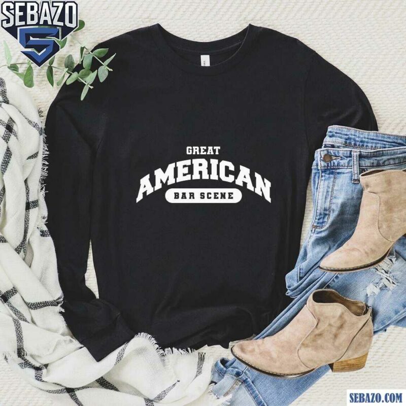 Zach Bryans Album The Great American Bar Scene Shirt long sleeved