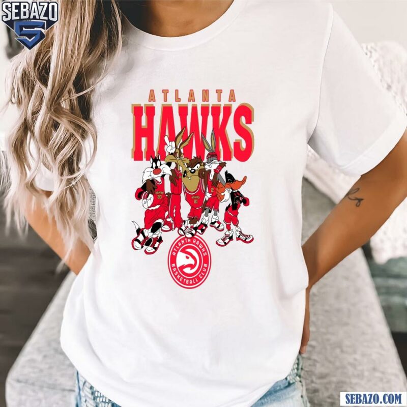 Atlanta Hawks Looney Tunes Nba Basketball Shirt t-shirt