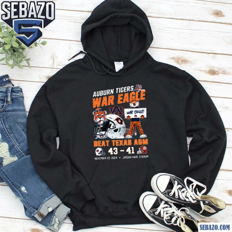 Auburn Football War Eagle Beat Texas A&M Shirt hoodie