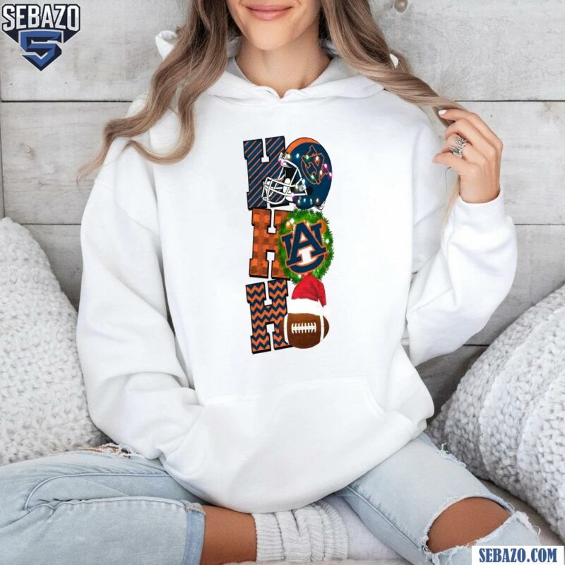 Auburn Tigers Ho Ho Ho Christmas Football Game Day Shirt hoodie